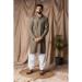 Picture of Resplendent Rayon Dim Gray Kurtas