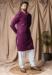 Picture of Good Looking Rayon Saddle Brown Kurtas