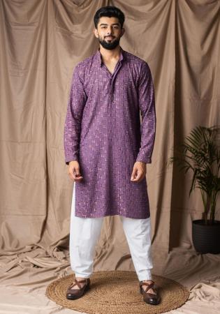 Picture of Fine Rayon Orchid Kurtis & Tunic