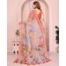 Picture of Exquisite Cotton & Linen Silver Saree