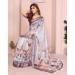 Picture of Exquisite Cotton & Linen Azure Saree