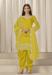 Picture of Taking Silk Orange Straight Cut Salwar Kameez