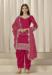 Picture of Taking Silk Light Coral Straight Cut Salwar Kameez