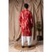 Picture of Alluring Silk Fire Brick Kurtis & Tunic