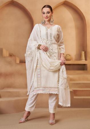 Picture of Sublime Cotton Azure Straight Cut Salwar Kameez