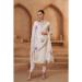 Picture of Wonderful Cotton Off White Straight Cut Salwar Kameez