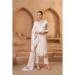 Picture of Wonderful Cotton Off White Straight Cut Salwar Kameez