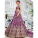 Picture of Graceful Organza Rosy Brown Lehenga Choli