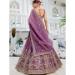 Picture of Graceful Organza Rosy Brown Lehenga Choli