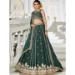 Picture of Classy Organza Sea Green Lehenga Choli