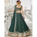 Picture of Classy Organza Sea Green Lehenga Choli