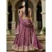 Picture of Fascinating Organza Dark Olive Green Lehenga Choli