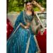 Picture of Comely Organza Teal Lehenga Choli
