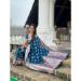 Picture of Shapely Silk Light Steel Blue Saree