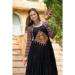 Picture of Well Formed Rayon Black Readymade Gown