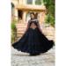 Picture of Well Formed Rayon Black Readymade Gown