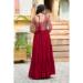 Picture of Excellent Rayon Maroon Readymade Gown
