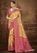 Picture of Marvelous Silk Golden Rod Saree