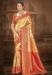 Picture of Admirable Silk Dark Salmon Saree