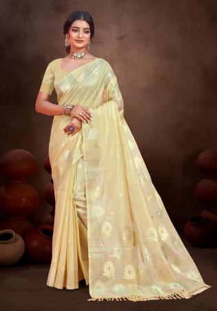 Picture of Wonderful Cotton & Silk Burly Wood Saree