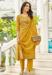 Picture of Lovely Chiffon Golden Rod Readymade Salwar Kameez
