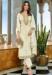 Picture of Gorgeous Chiffon Off White Readymade Salwar Kameez