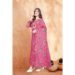 Picture of Georgette & Silk Pale Violet Red Readymade Gown