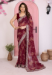 Picture of Enticing Georgette Brown Saree