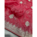 Picture of Lovely Chiffon & Georgette & Silk Pink Saree