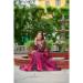 Picture of Chiffon Medium Violet Red Readymade Salwar Kameez