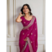 Picture of Appealing Georgette Pink Saree