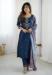 Picture of Cotton & Silk Midnight Blue Readymade Salwar Kameez