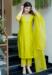 Picture of Cotton & Silk Dark Golden Rod Readymade Salwar Kameez