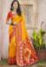 Picture of Bewitching Silk Dark Orange Saree