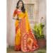 Picture of Bewitching Silk Dark Orange Saree