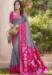 Picture of Radiant Silk Light Slate Grey Saree