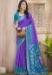 Picture of Ideal Silk Dark Orchid Saree