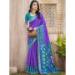 Picture of Ideal Silk Dark Orchid Saree