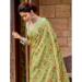 Picture of Shapely Linen Dark Sea Green Saree