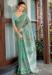 Picture of Enticing Linen Dark Sea Green Saree
