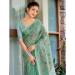 Picture of Enticing Linen Dark Sea Green Saree