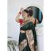 Picture of Wonderful Silk Dark Slate Grey Saree