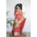 Picture of Lovely Silk Salmon Saree