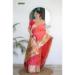 Picture of Lovely Silk Salmon Saree