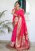 Picture of Stunning Silk Deep Pink Saree
