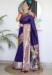 Picture of Classy Silk Dark Slate Blue Saree