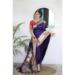Picture of Classy Silk Dark Slate Blue Saree