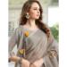 Picture of Wonderful Linen Bisque Saree