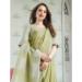 Picture of Lovely Linen Dark Khaki Saree