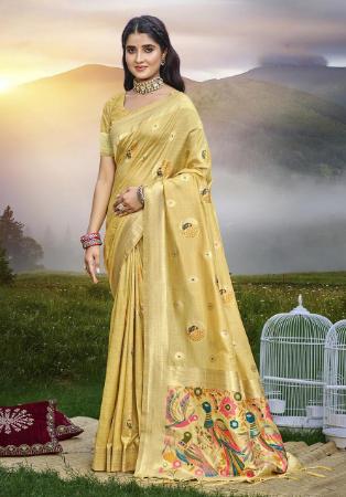 Picture of Elegant Silk Burly Wood Saree